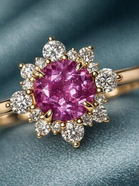14k Gold Alexandrite Ring